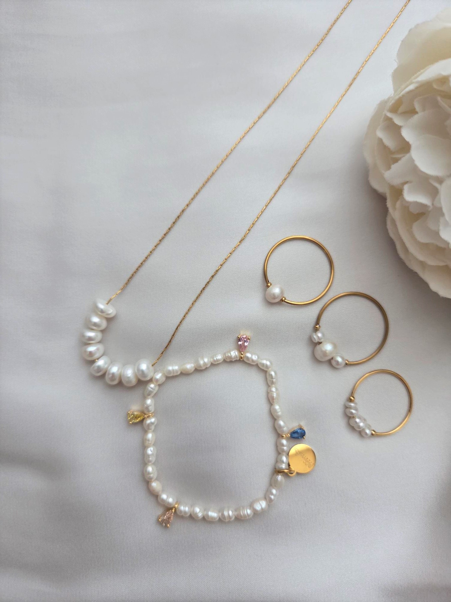 Ring mit Süßwasserperle 