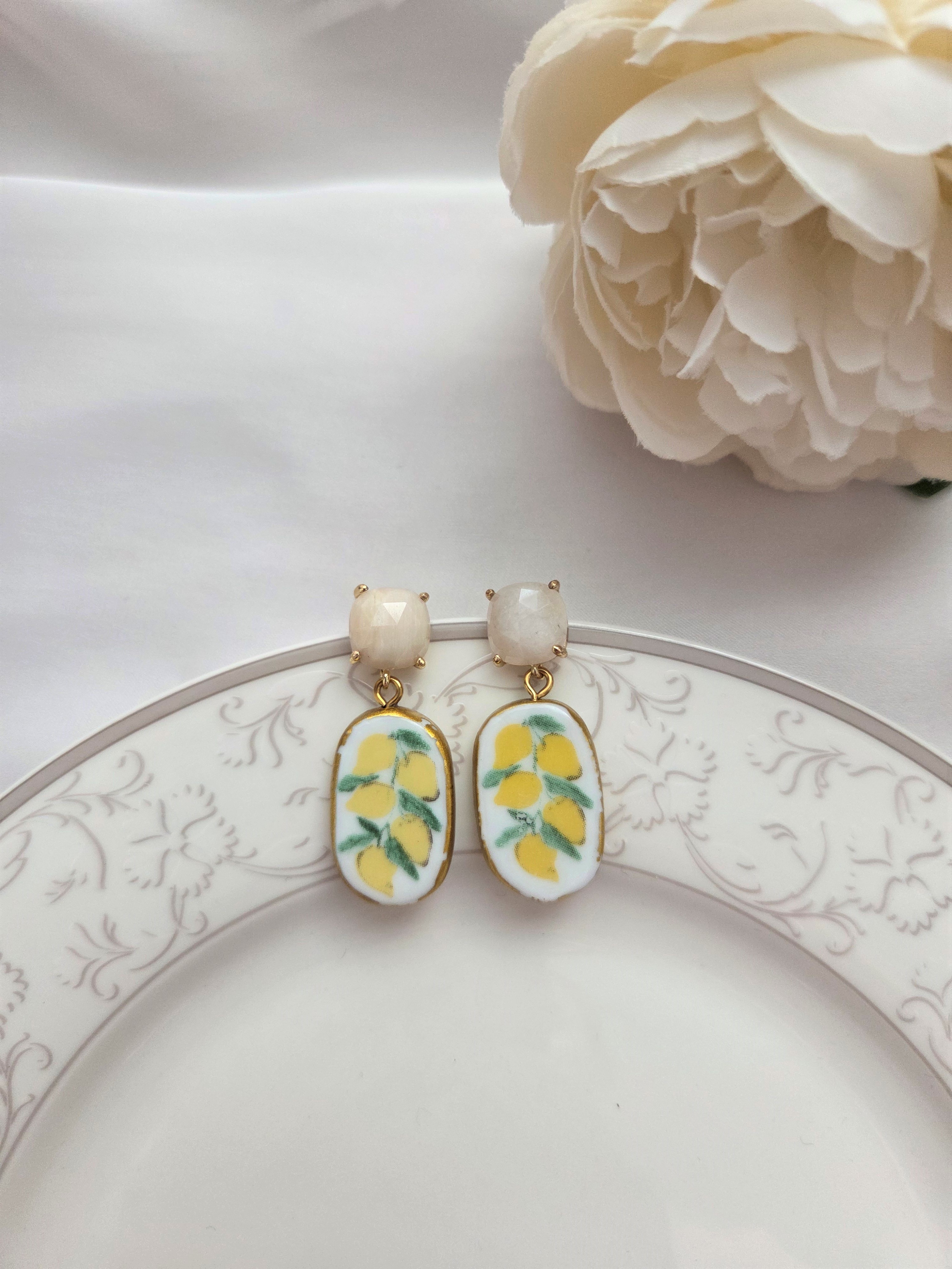 Ohrringe Modell Amalfi Lemon