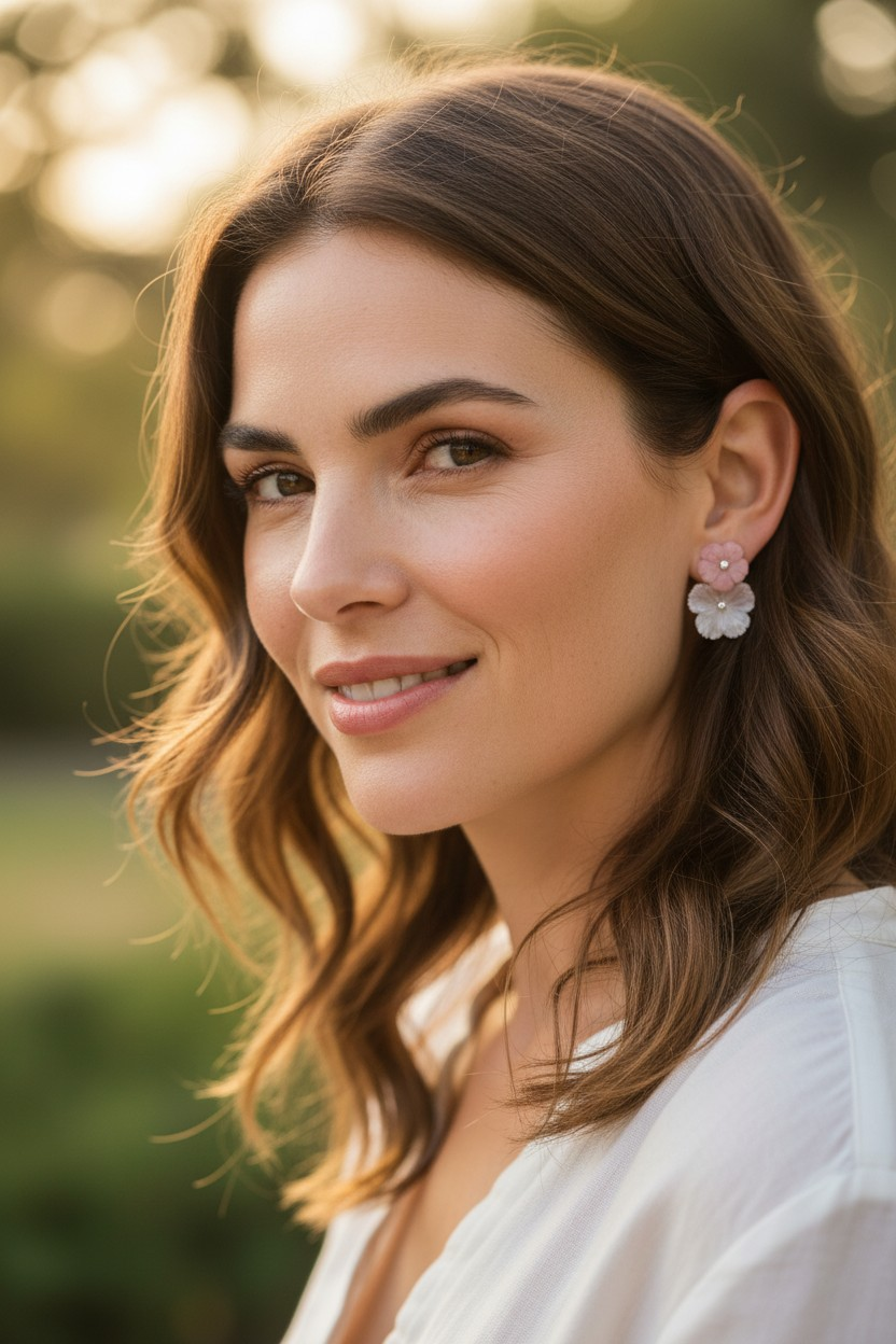 Ohrringe Modell Soft Blossom