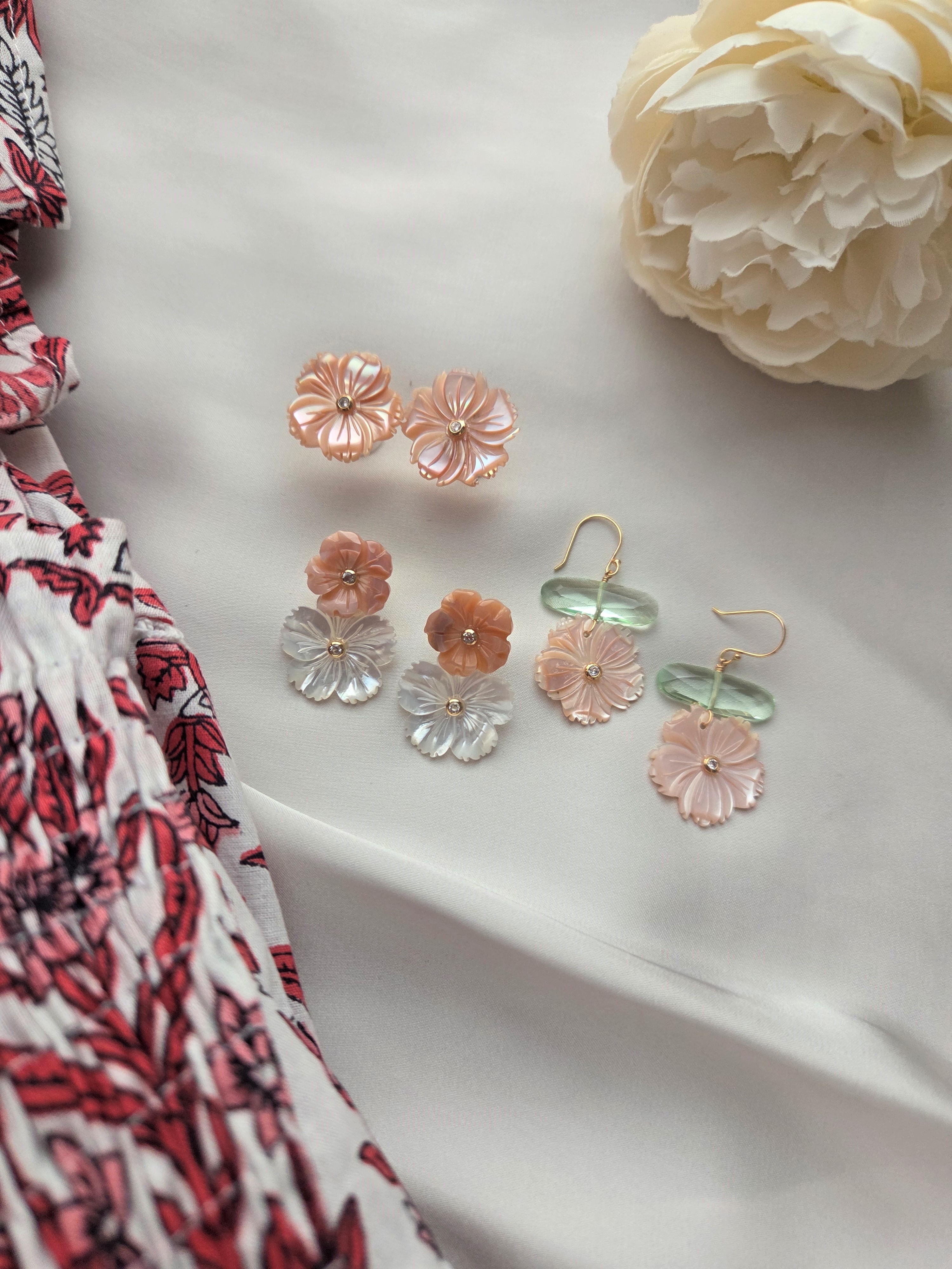 Ohrringe Modell Soft Blossom