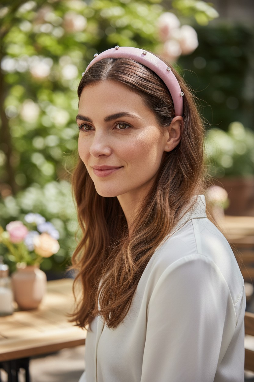 Haarreifen Modell Pastel Line