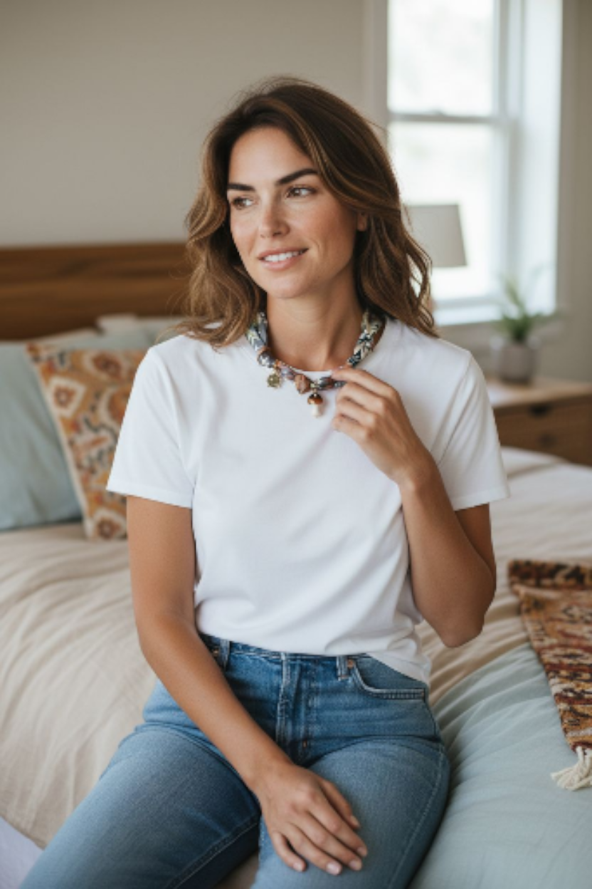 Halstuchkette Modell Iva