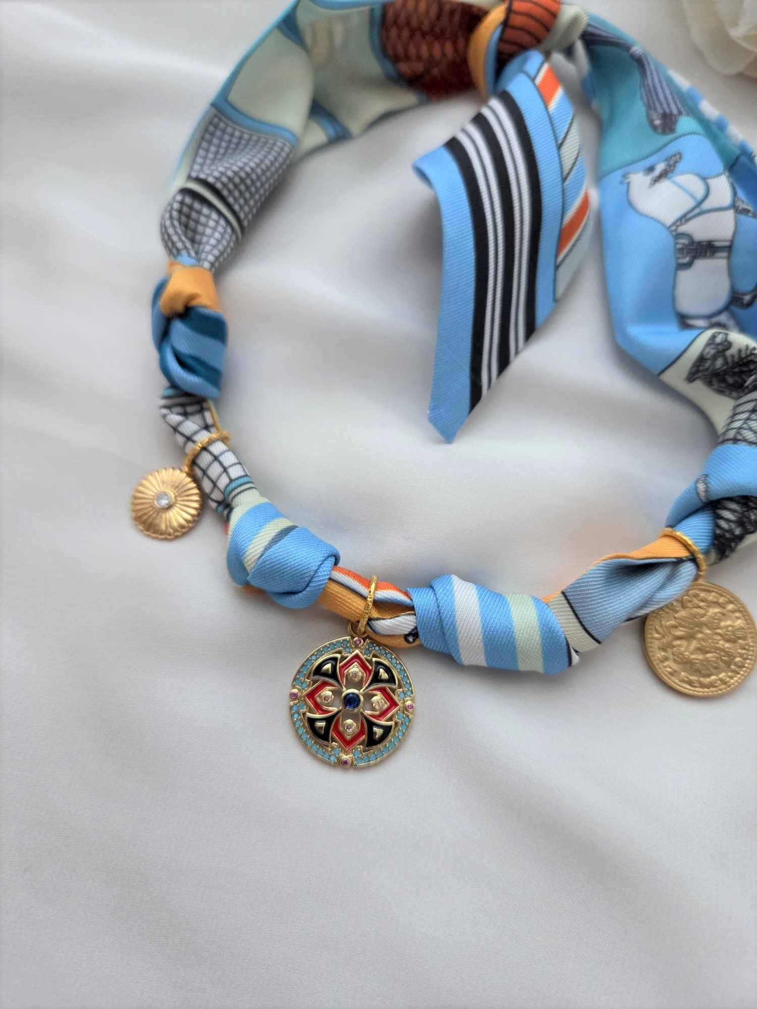 Halstuchkette Modell Iva