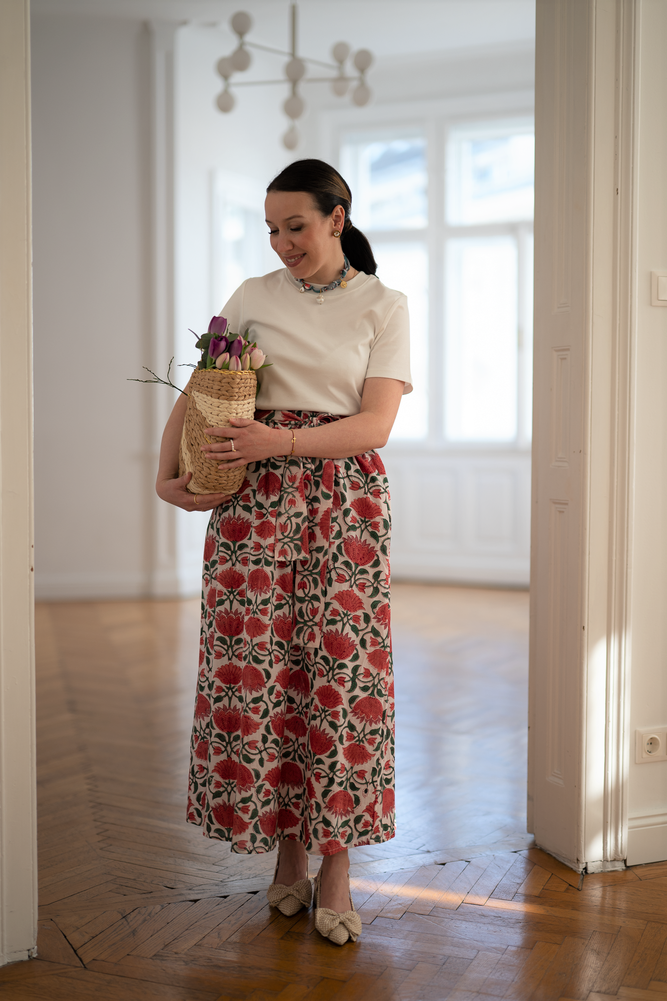 Rock Modell Red Blossom Maxi