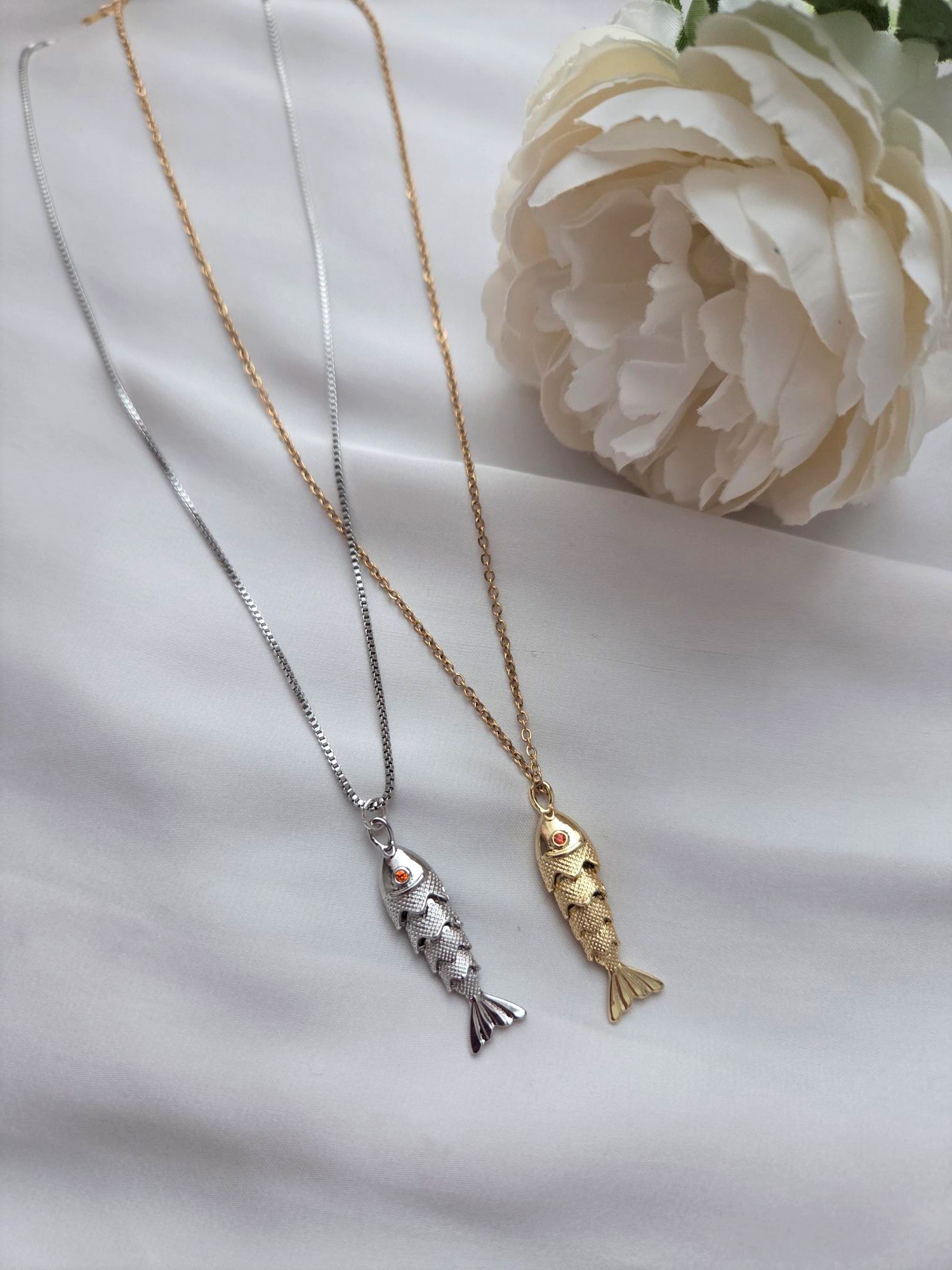 Halstuchkette Modell Ocean Whisper