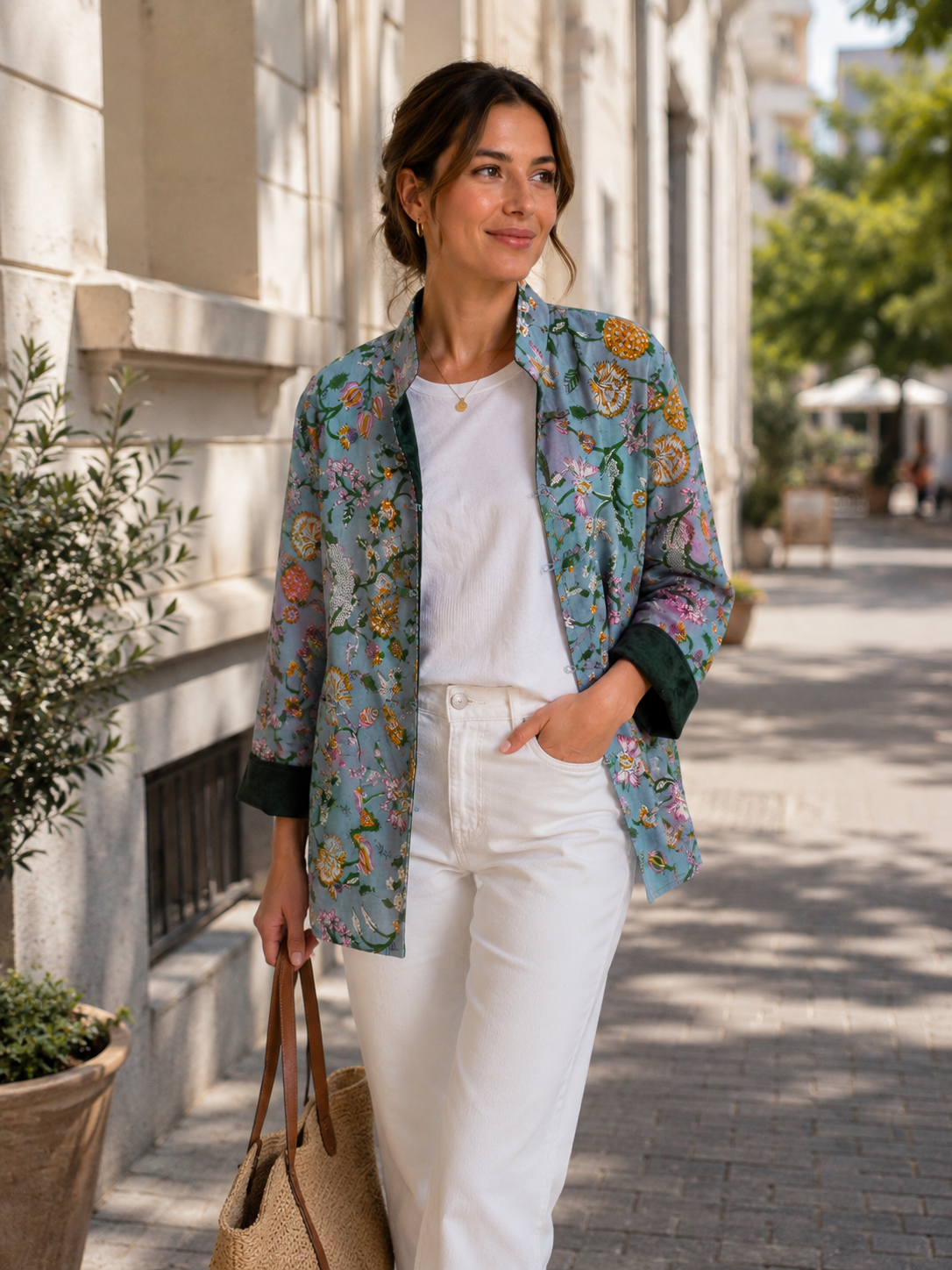 Wendejacke Modell Azure Pattern 