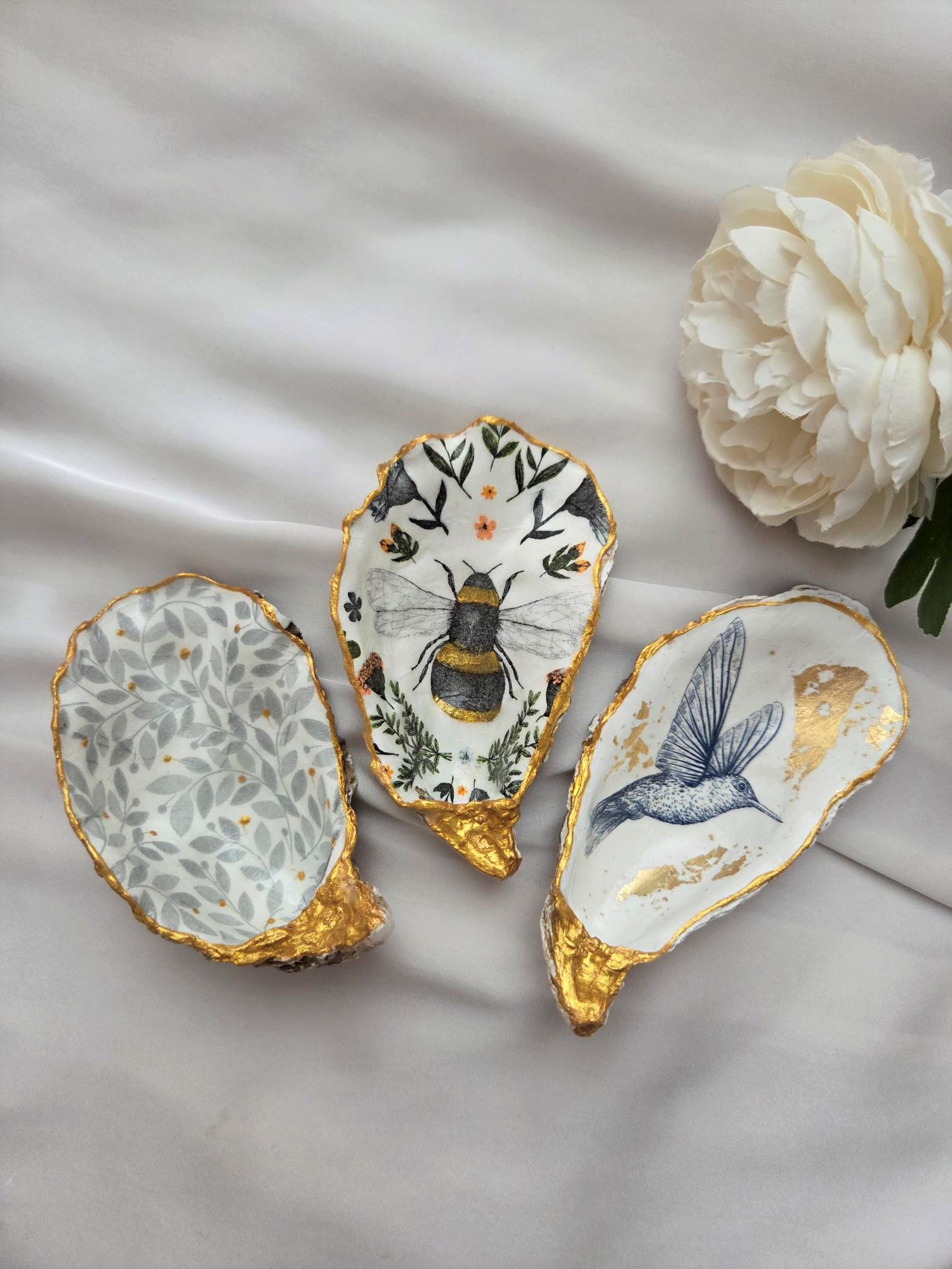 Austernschale Modell Silver Oyster