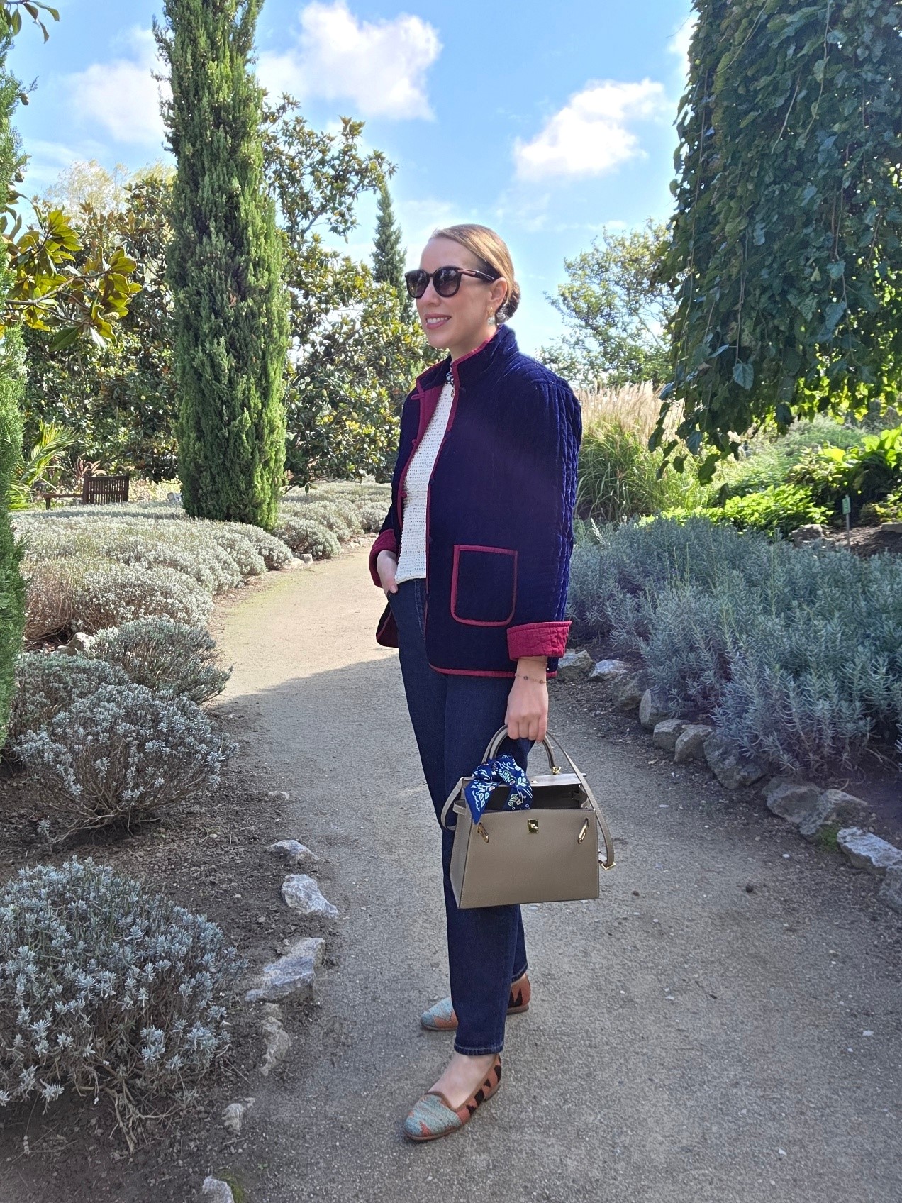 Samt Jacke Modell Emilia 