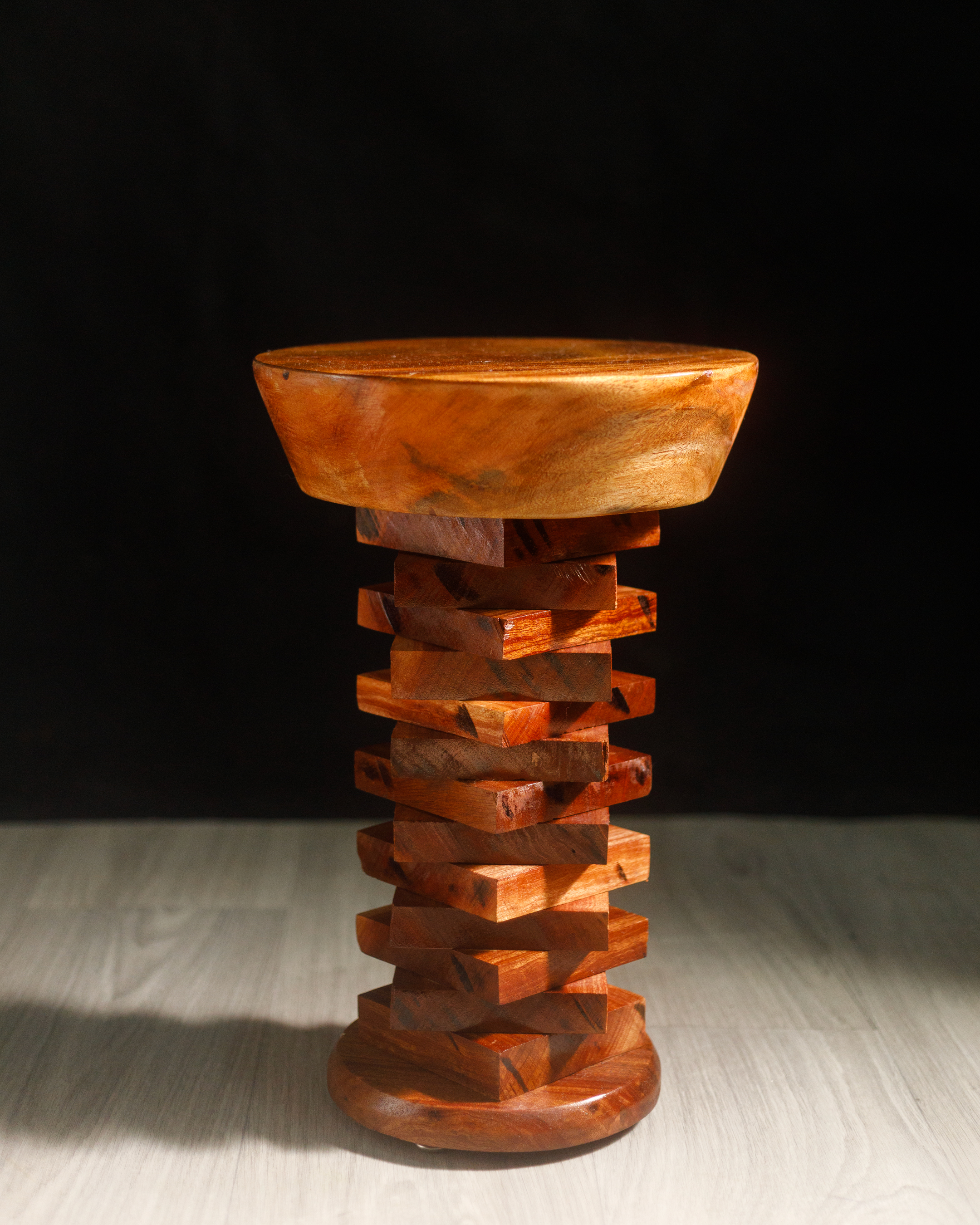 The Mortar Stack Stool 