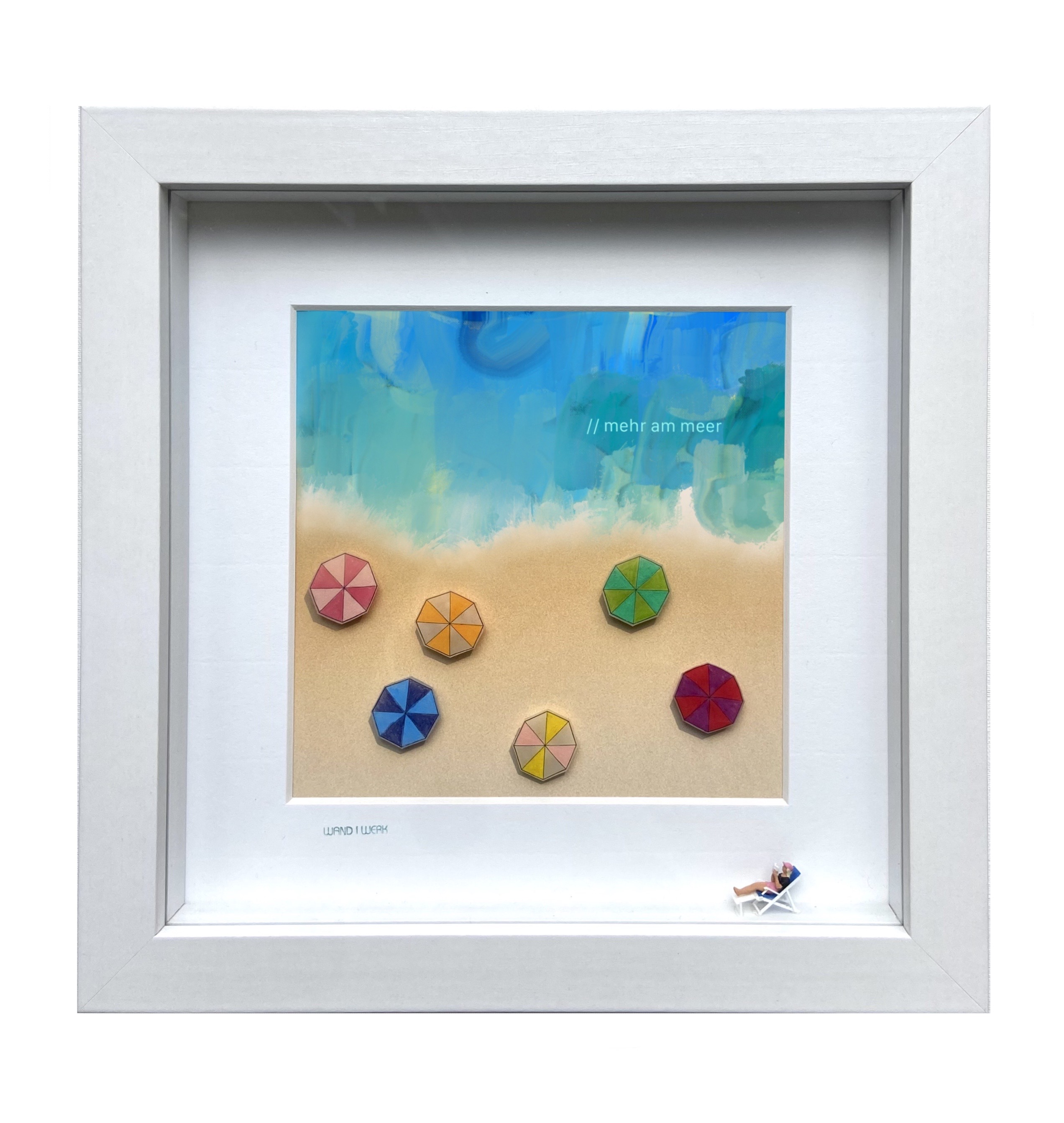 Mehr Meer  - 3D Bilder im Objektkasten - art in boxes