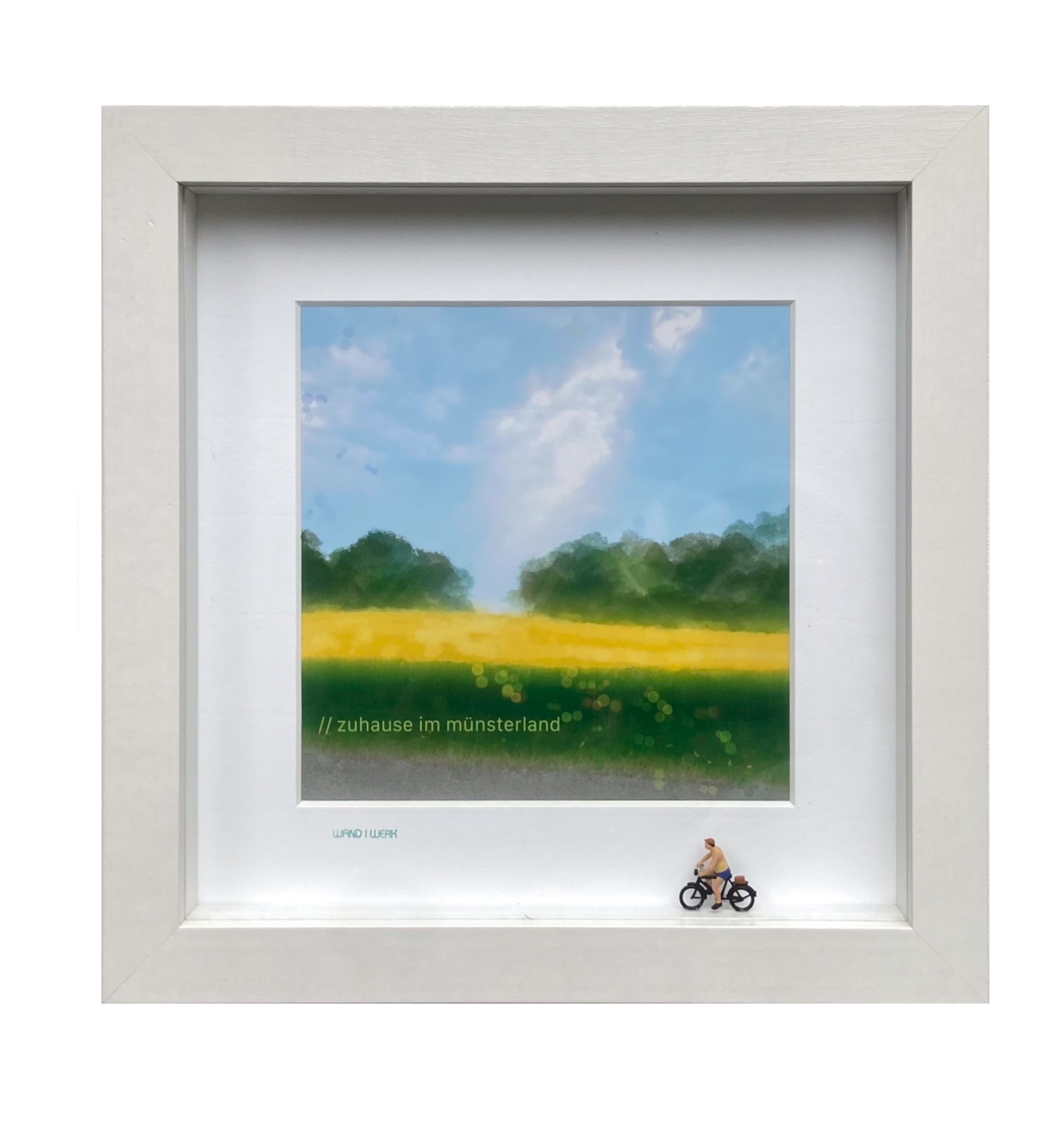 Münsterland  - 3D Bilder im Objektkasten - art in boxes