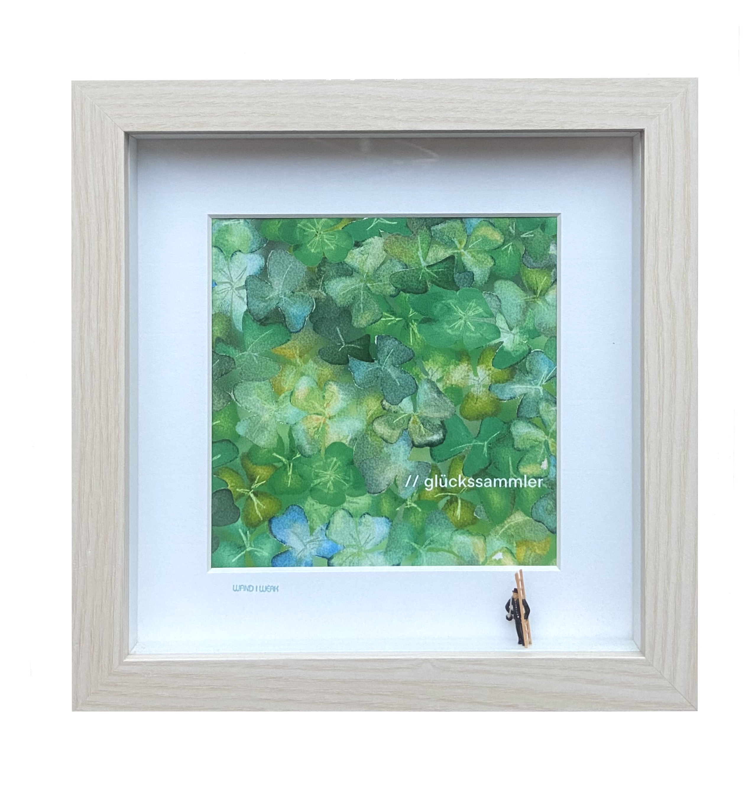 Glückssammler - 3D Bilder im Objektkasten - art in boxes