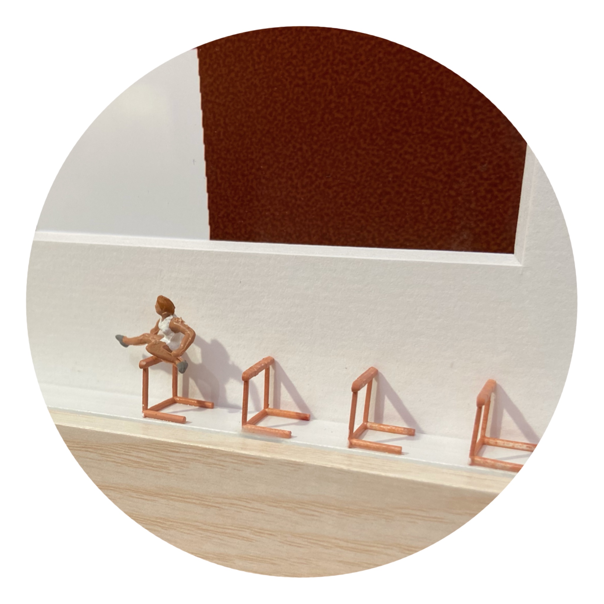 Motivation - hätte, würde, könnte - LOS - 3D Bilder im Objektkasten - art in boxes