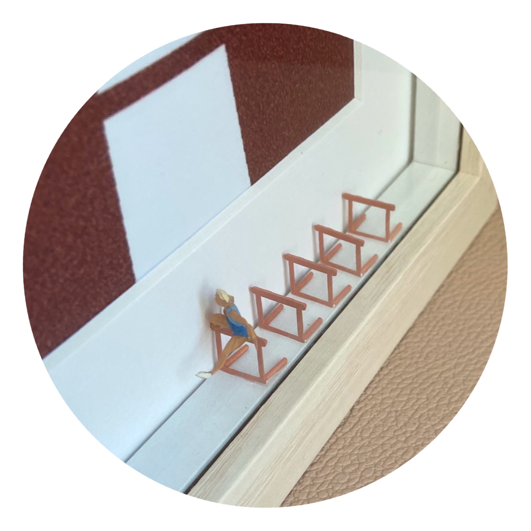 Motivation - hätte, würde, könnte - LOS - 3D Bilder im Objektkasten - art in boxes