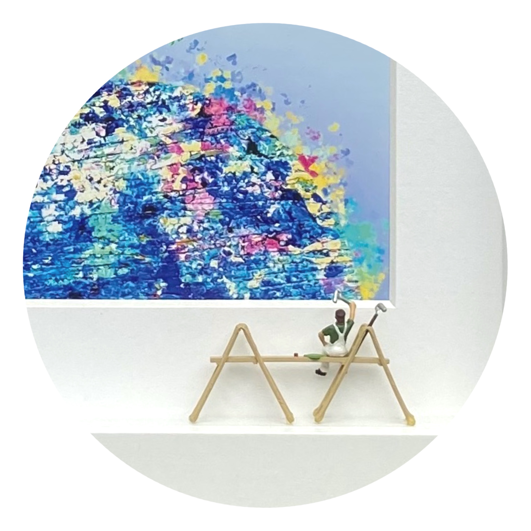 Folge Deinem Herzen  - 3D Bilder im Objektkasten - art in boxes