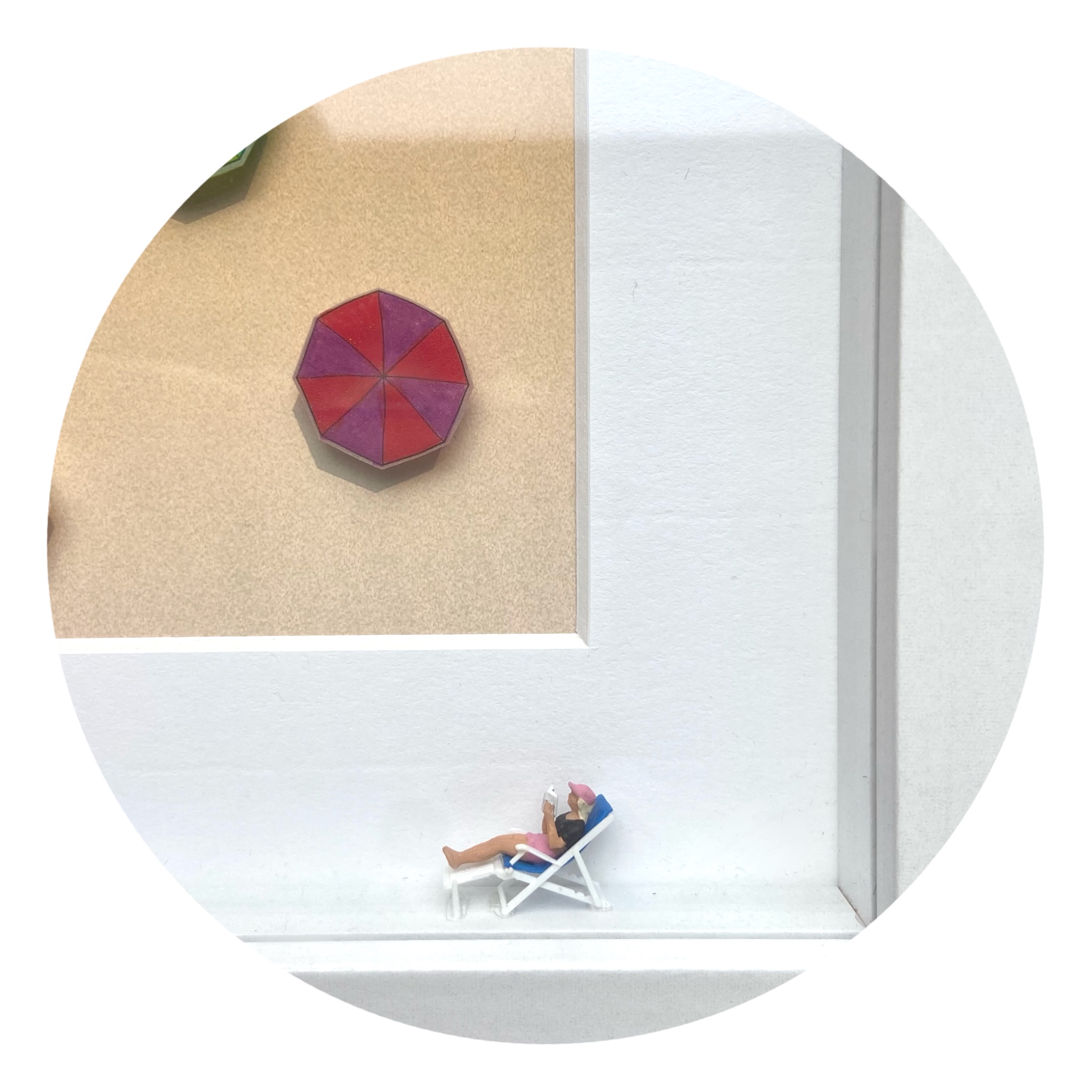 Mehr Meer  - 3D Bilder im Objektkasten - art in boxes