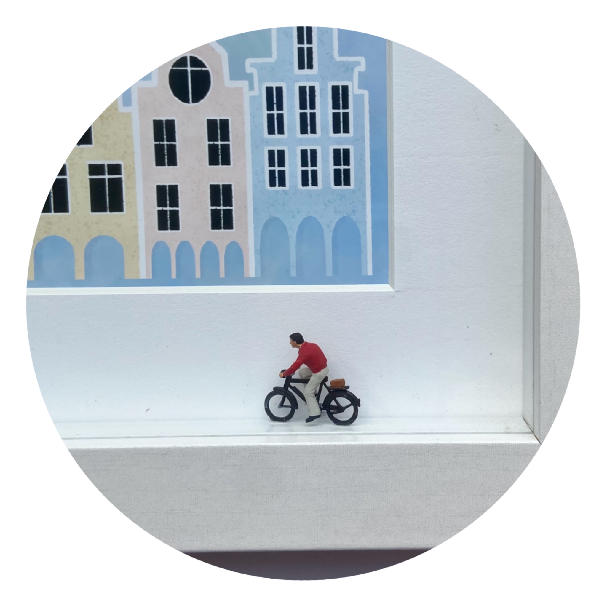 Münsterliebe 1 - 3D Bilder im Objektkasten - art in boxes