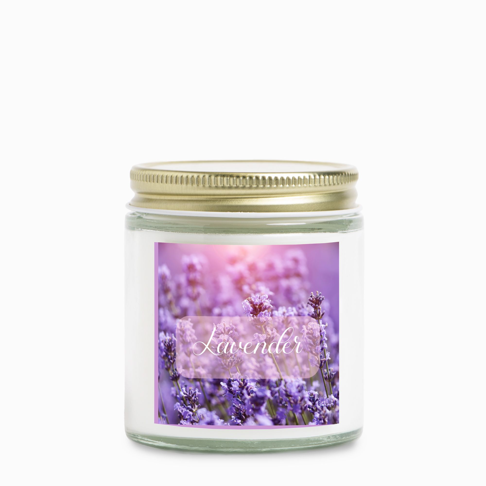 Lavender - Clear Jar Candle - 04 oz.