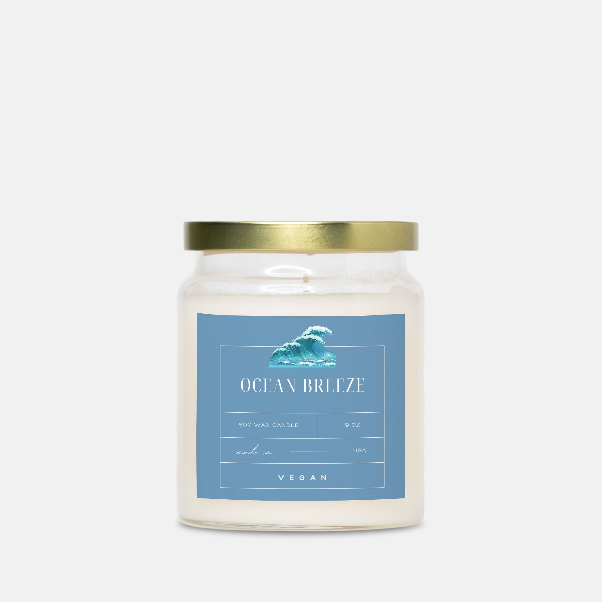 Candle Apothecary Jar 9oz -070
