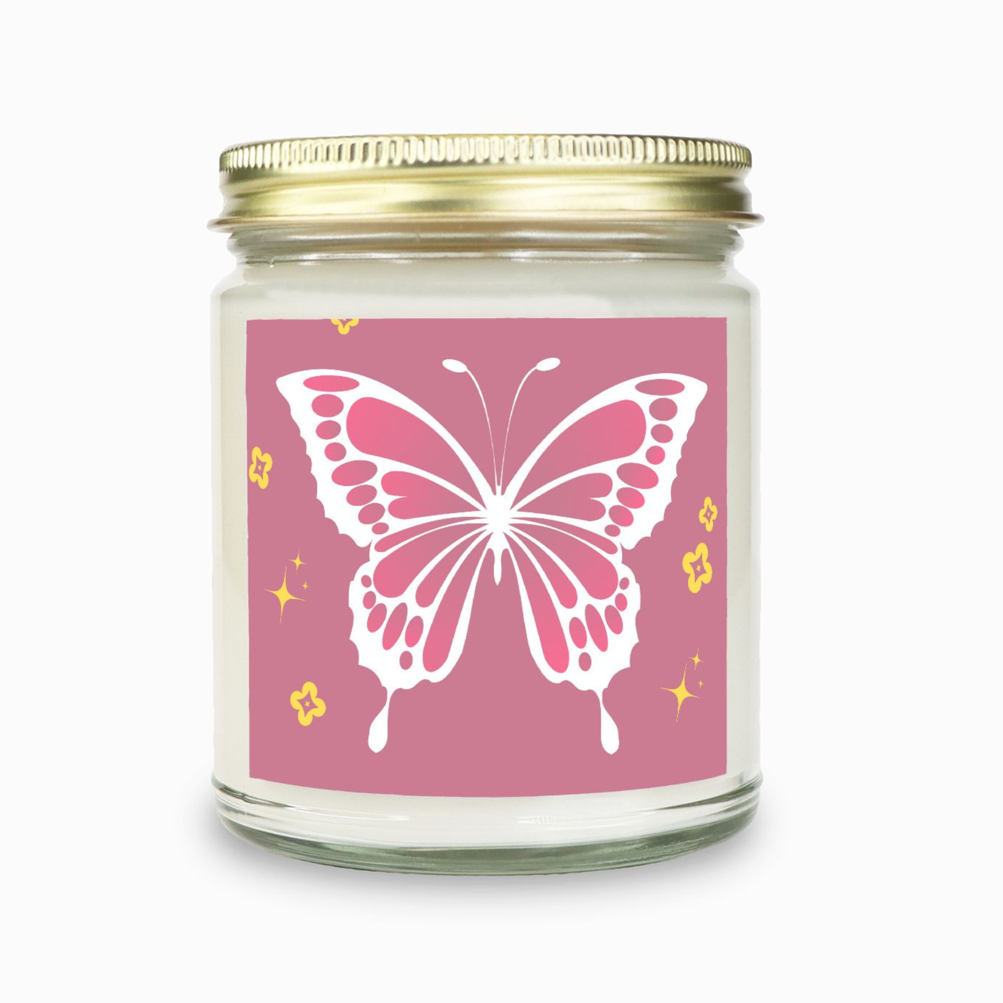 Butterfly Candle -011