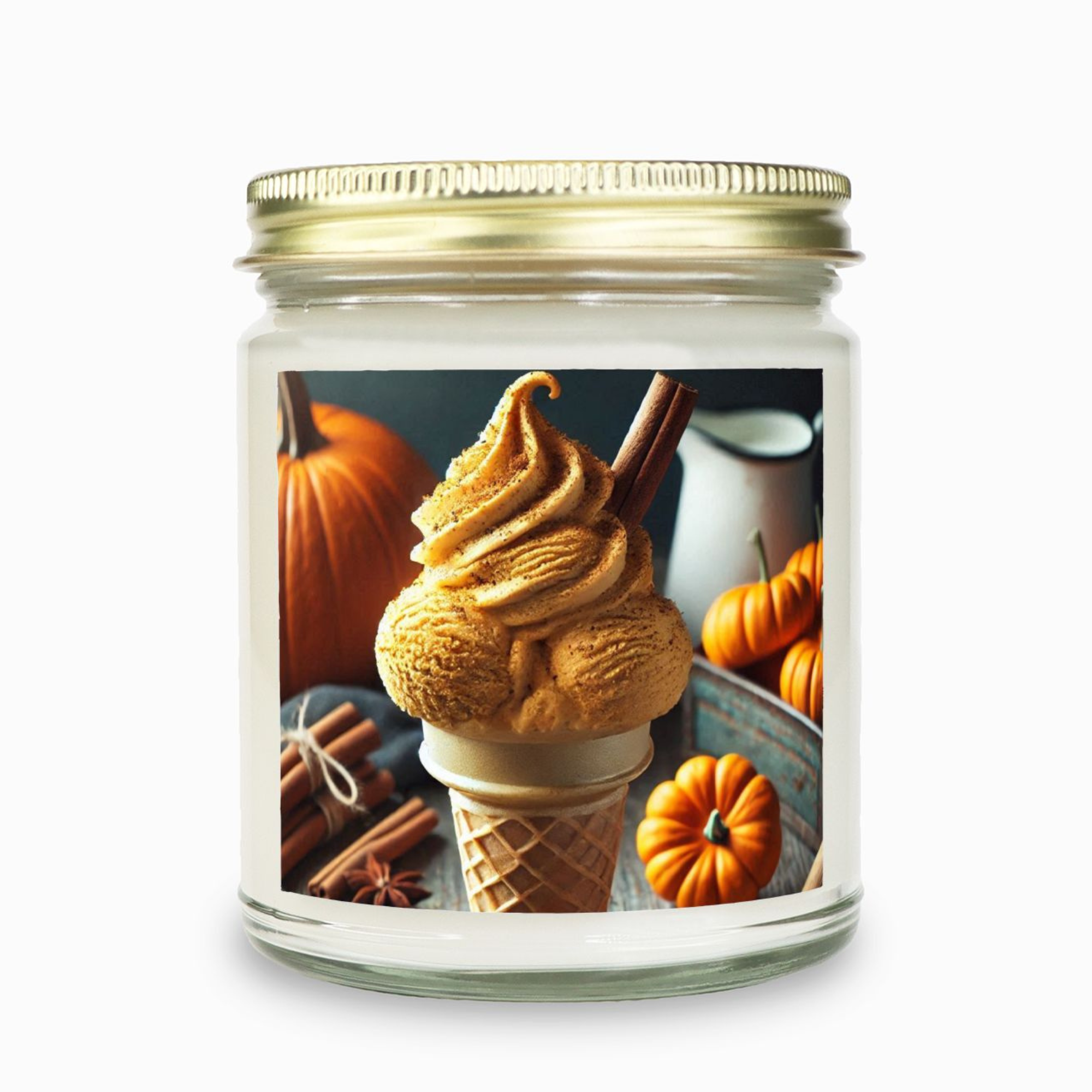 Pumpkin Spice Ice Cream Scented Candle