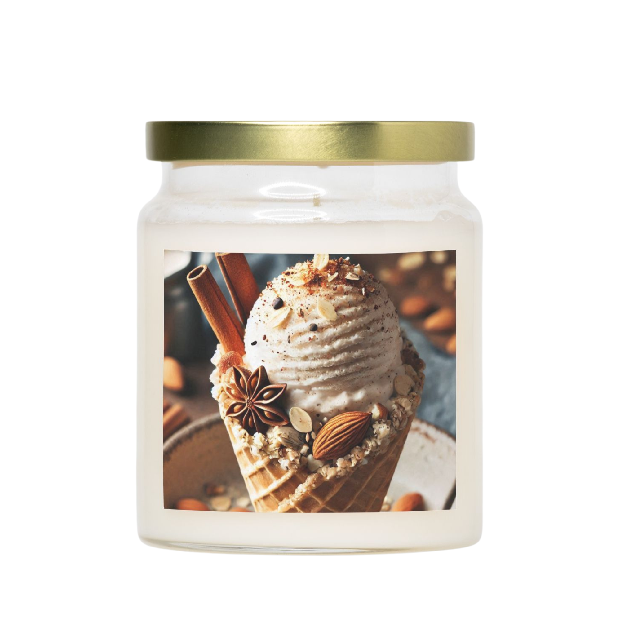 Vanilla Ice Cream Scented Candle