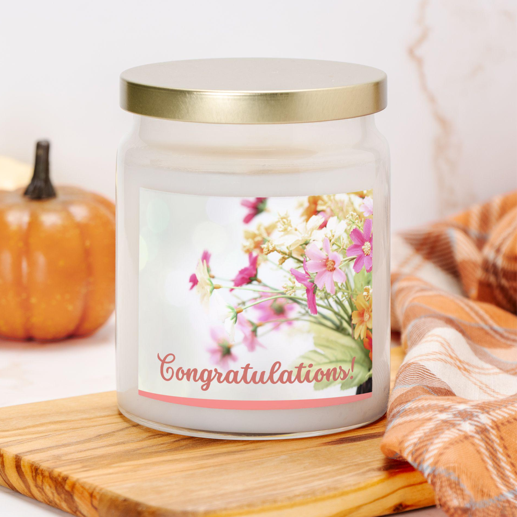 Congratulatory Scented Candle
