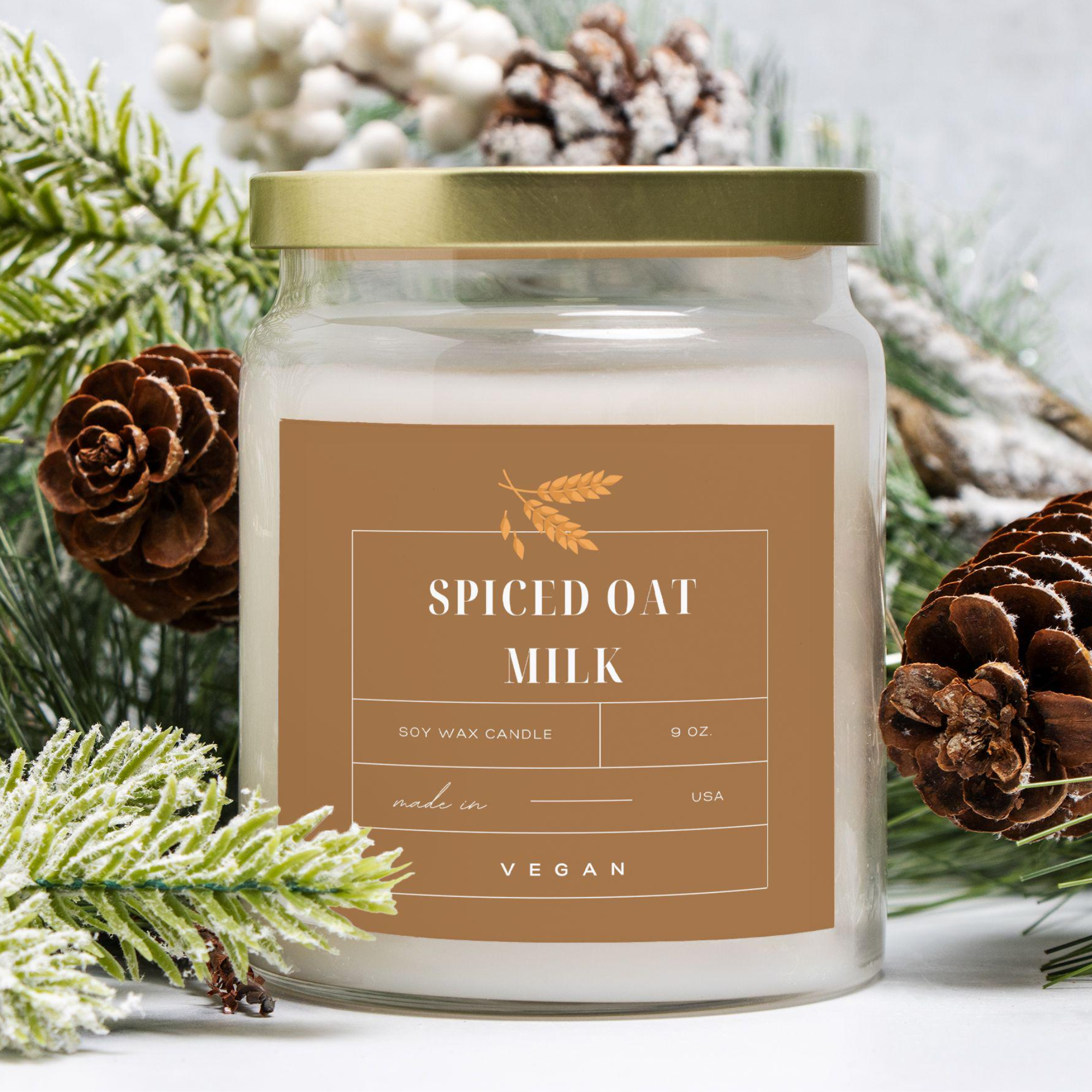 Spiced Oat Milk Soy Wax Candle
