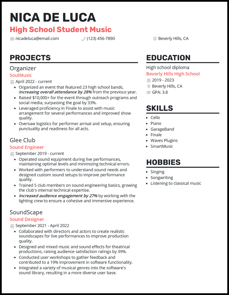 Resume Building Coaching