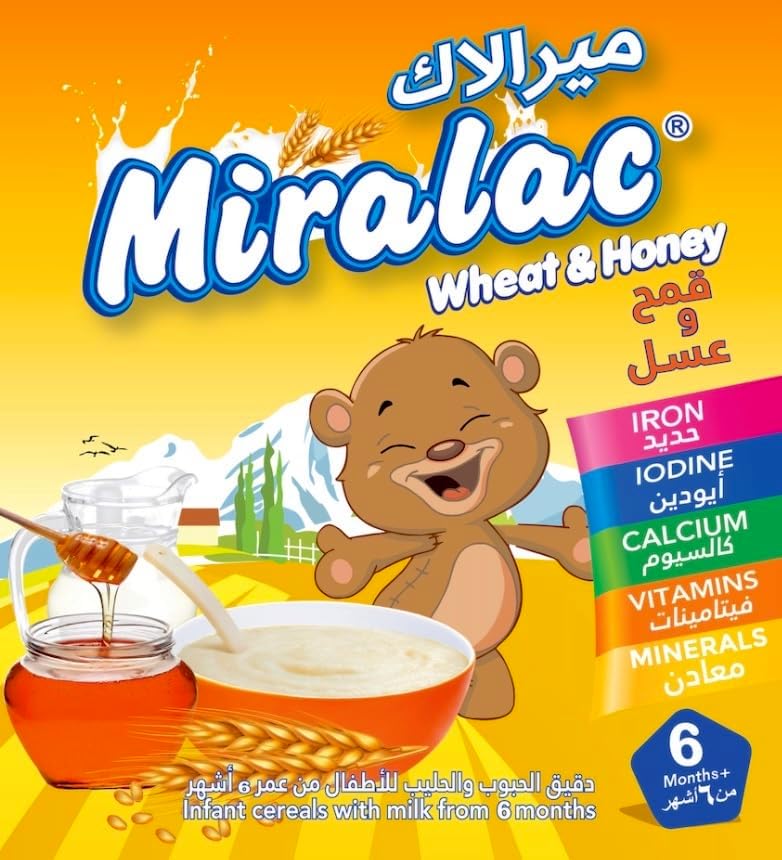 Miralac Wheat & Milk + Honey 200g