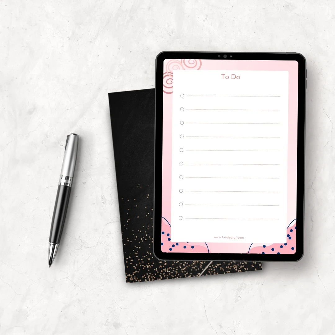 Printable To-Do List Planner – Minimalist 3-Page Daily Task Organizer (PDF)