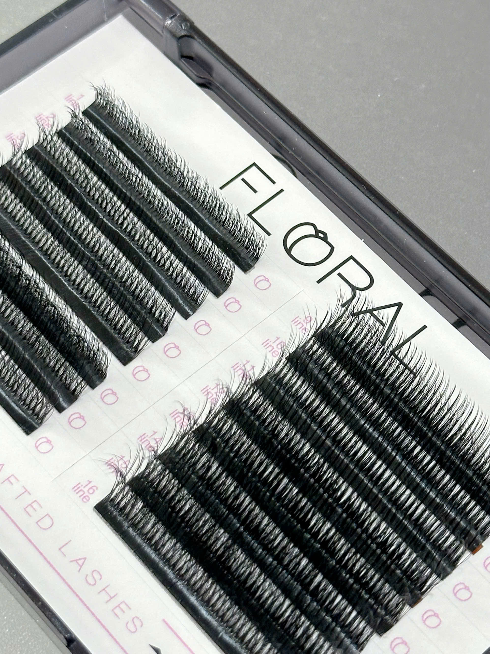 Ciglia Random Volume Easy Fan Multi layer - 0.07 mm