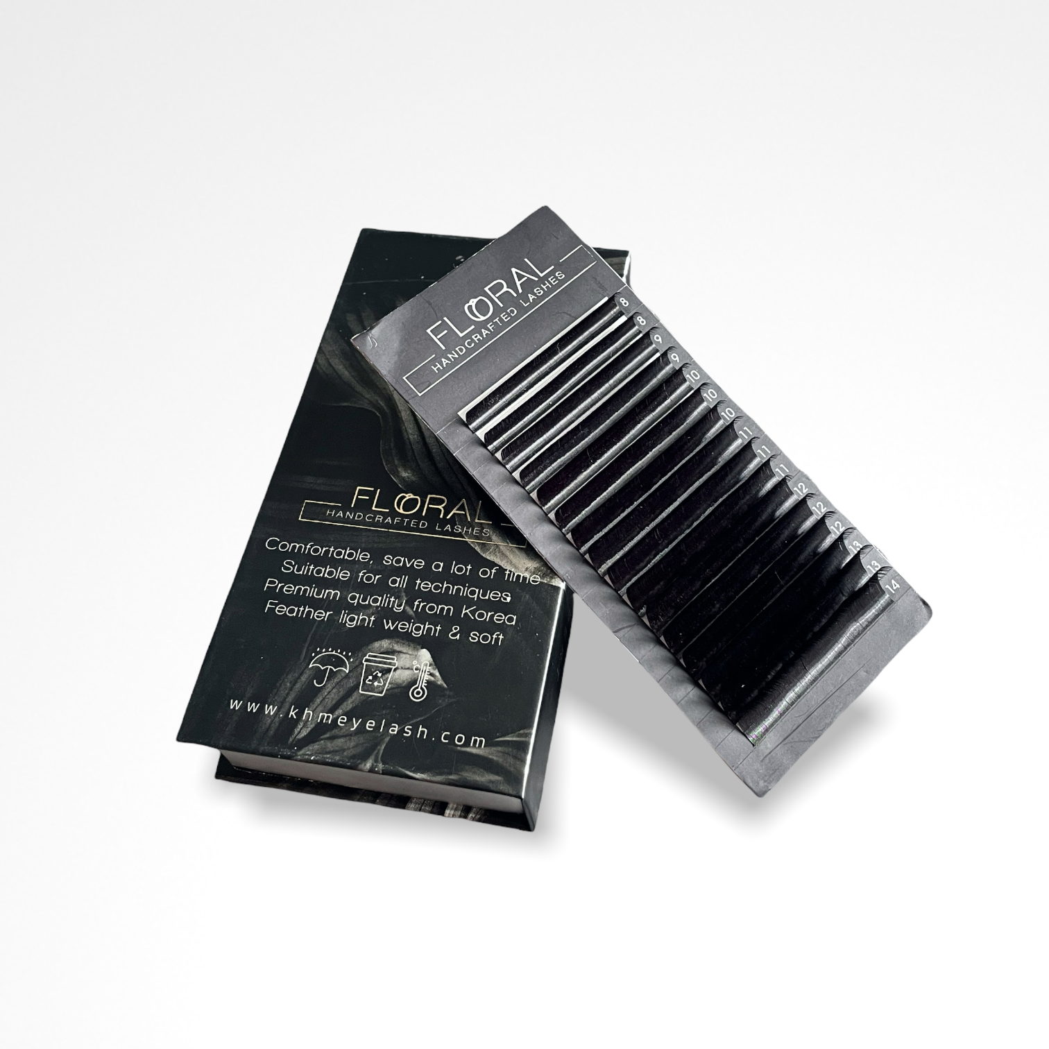 Extension ciglia piatte FLAT 0,15 mm