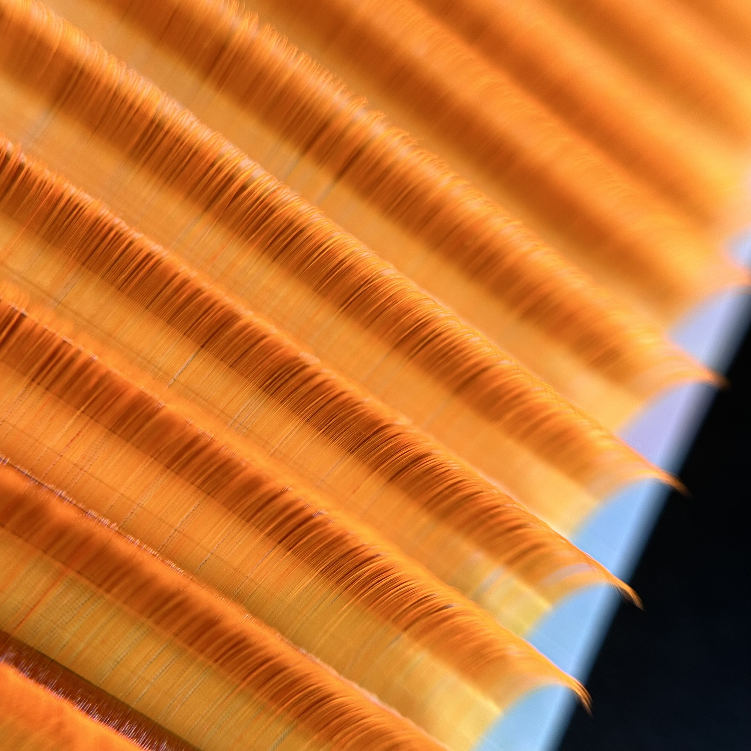 Ciglia Colorate per Extension Fluo Orange CC - 0.15 mm