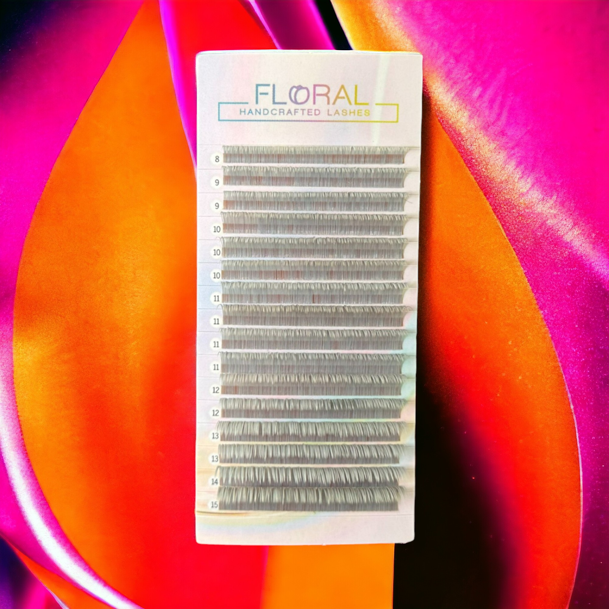 Ciglia Colorate per Extension Argento CC - 0.15 mm