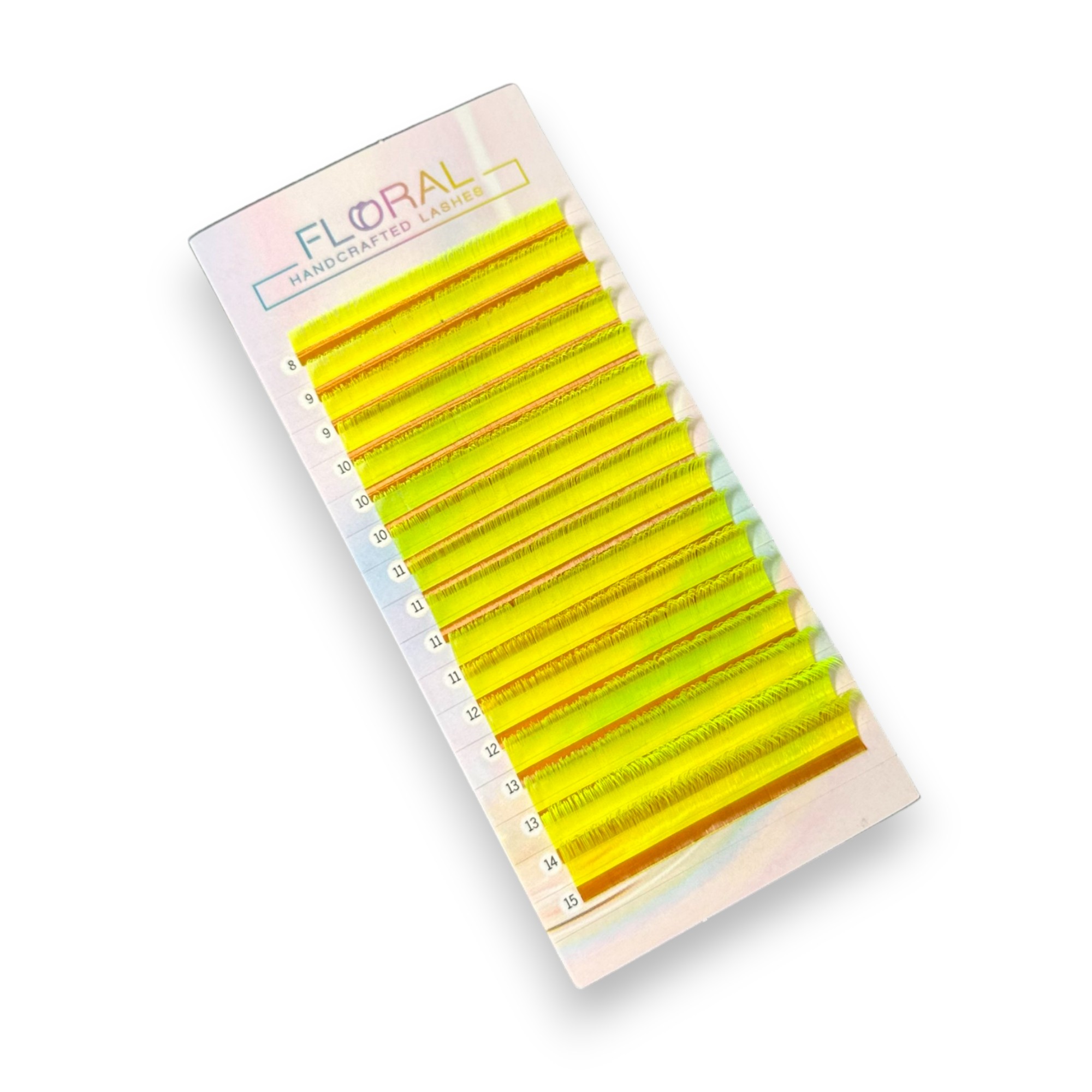 Ciglia Colorate per Extension Limone Neon CC - 0.15 mm