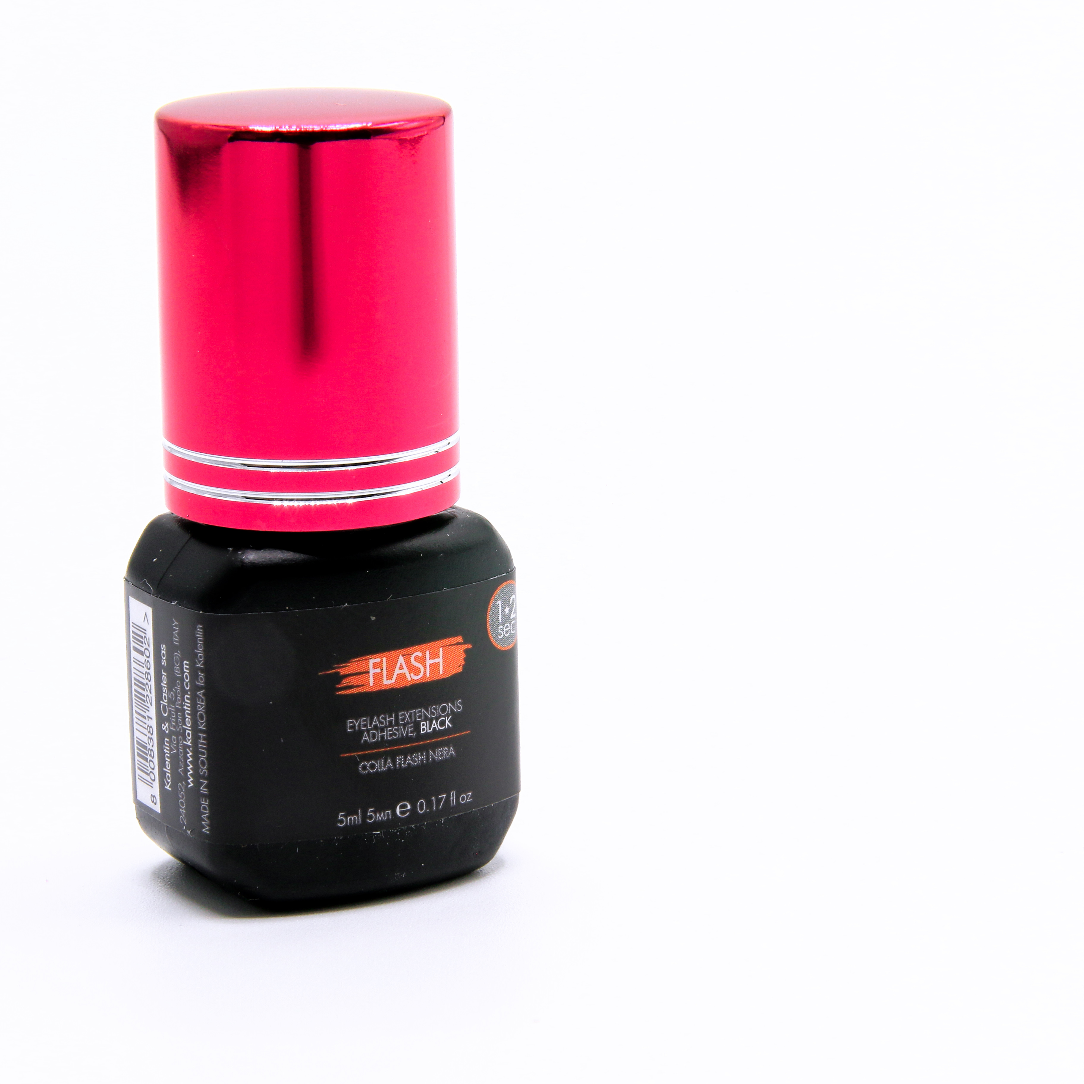 Colla per Extension Ciglia FLASH ADHESIVE, Colore Nero, KALENTIN , 5 ml