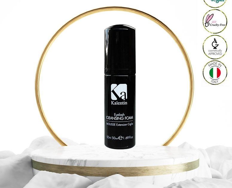 Mousse Detergente Ciglia, KALENTIN, 50 ml