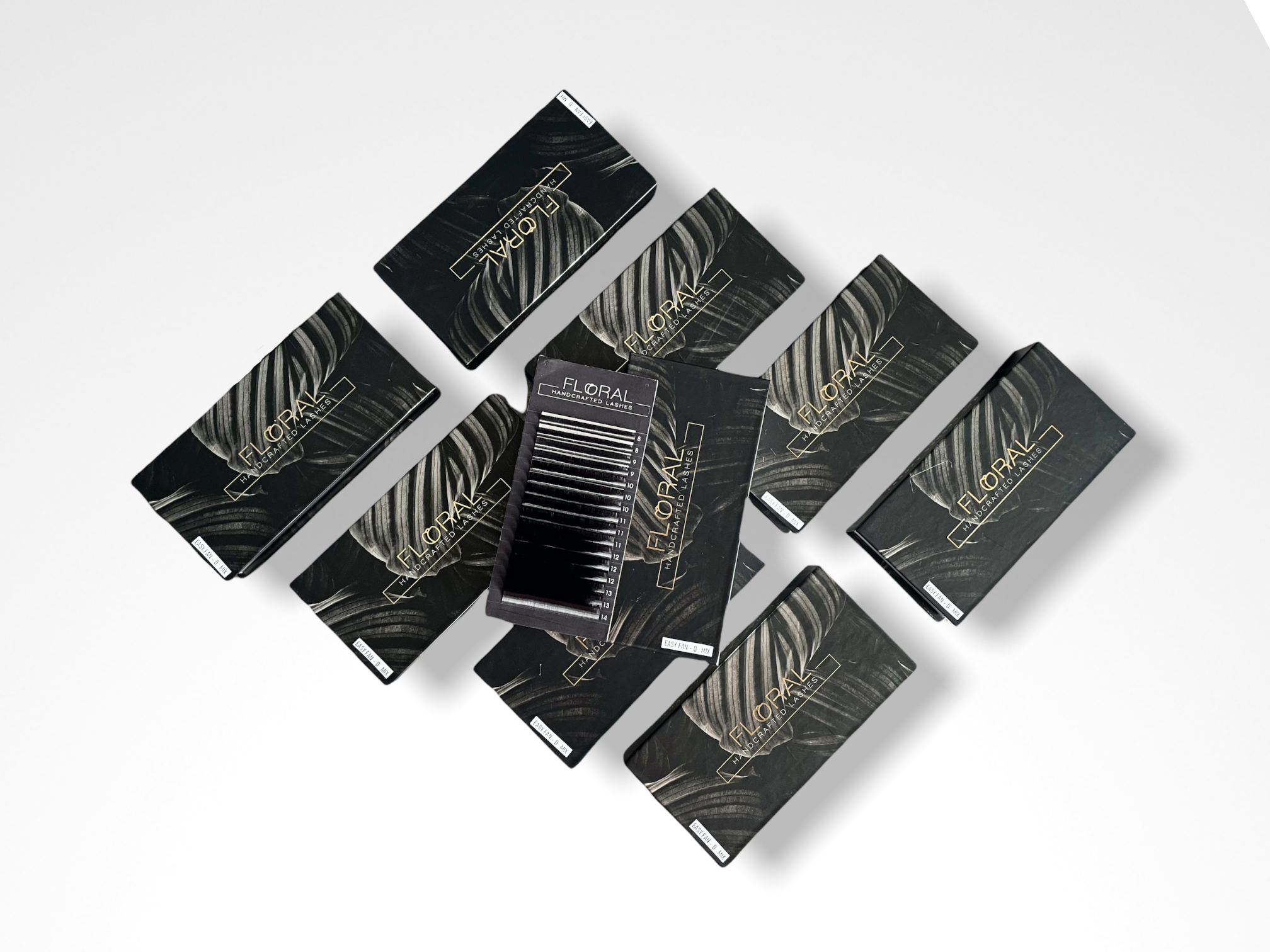 Ciglia Volume Russo Silk Easy Fan - 0.03 mm - taglia unica