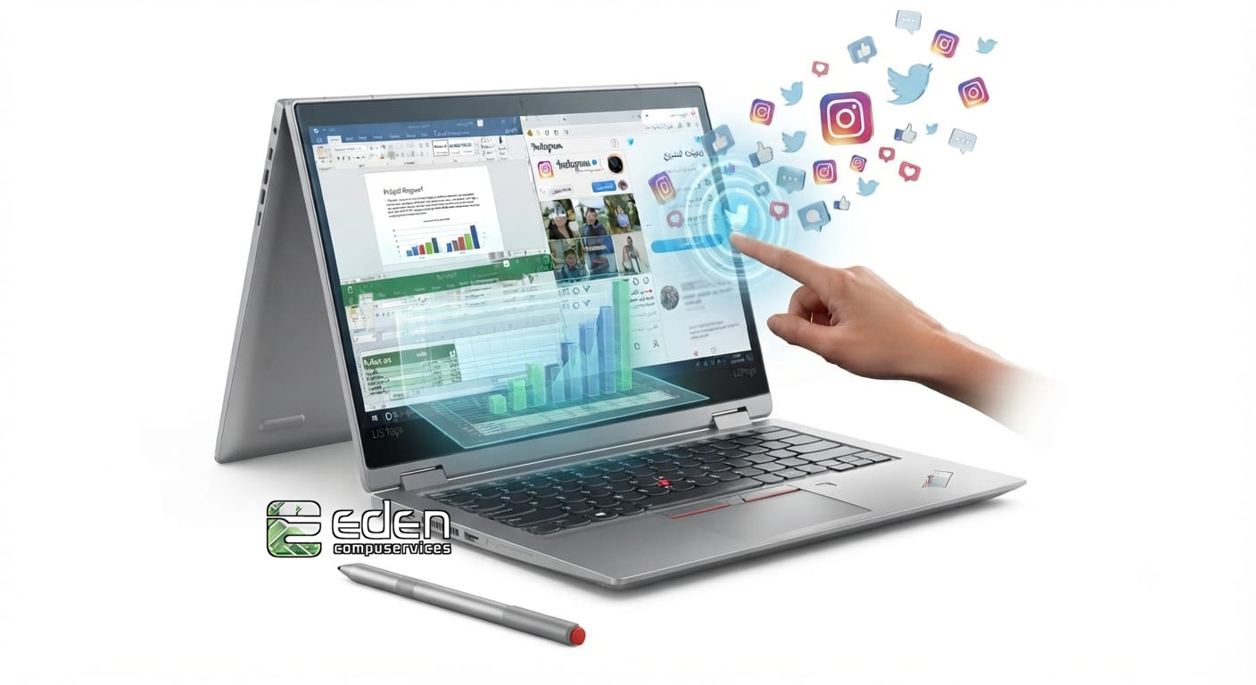 ThinkPad L13 Yoga 13.3" 2-in-1 flexible laptop