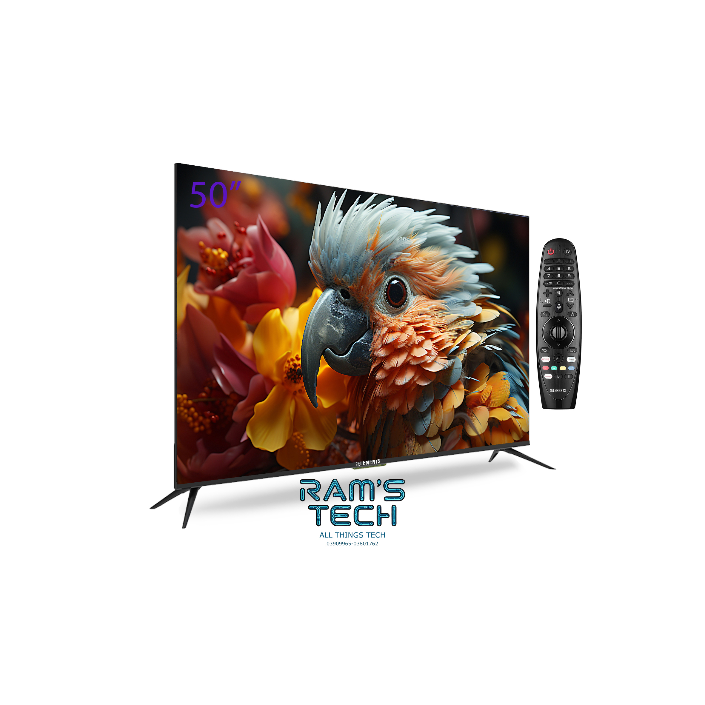 ELEMENTS 50" QLED TV ELT50QL7DE