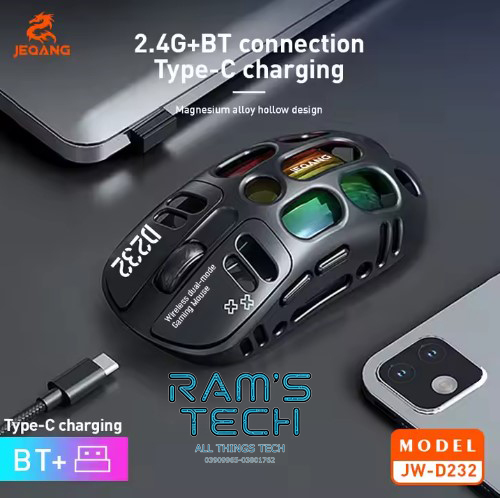 JEQANG JW-D232 Wireless Gaming Mouse
