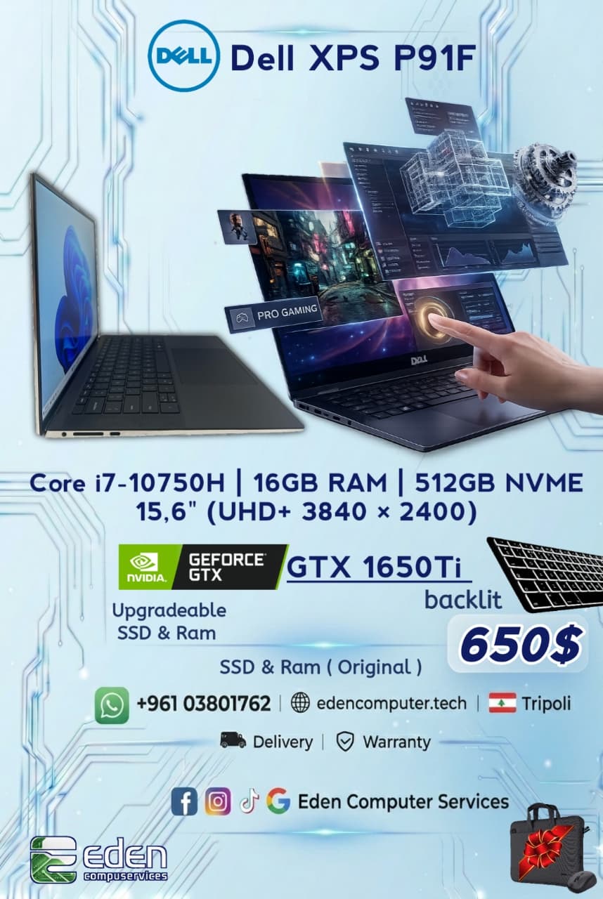 Dell XPS P91F Laptop