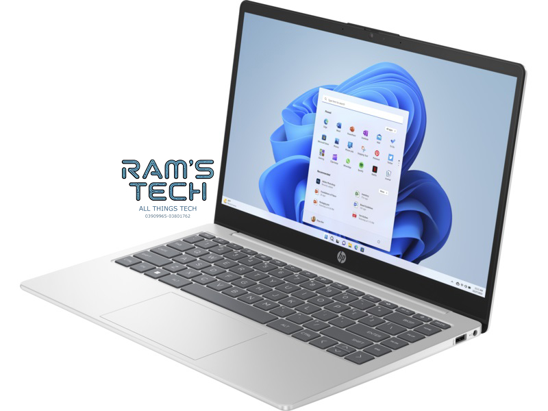 HP 14-em0233nr 14" HD Natural Silver - AMD Ryzen 3 7320U