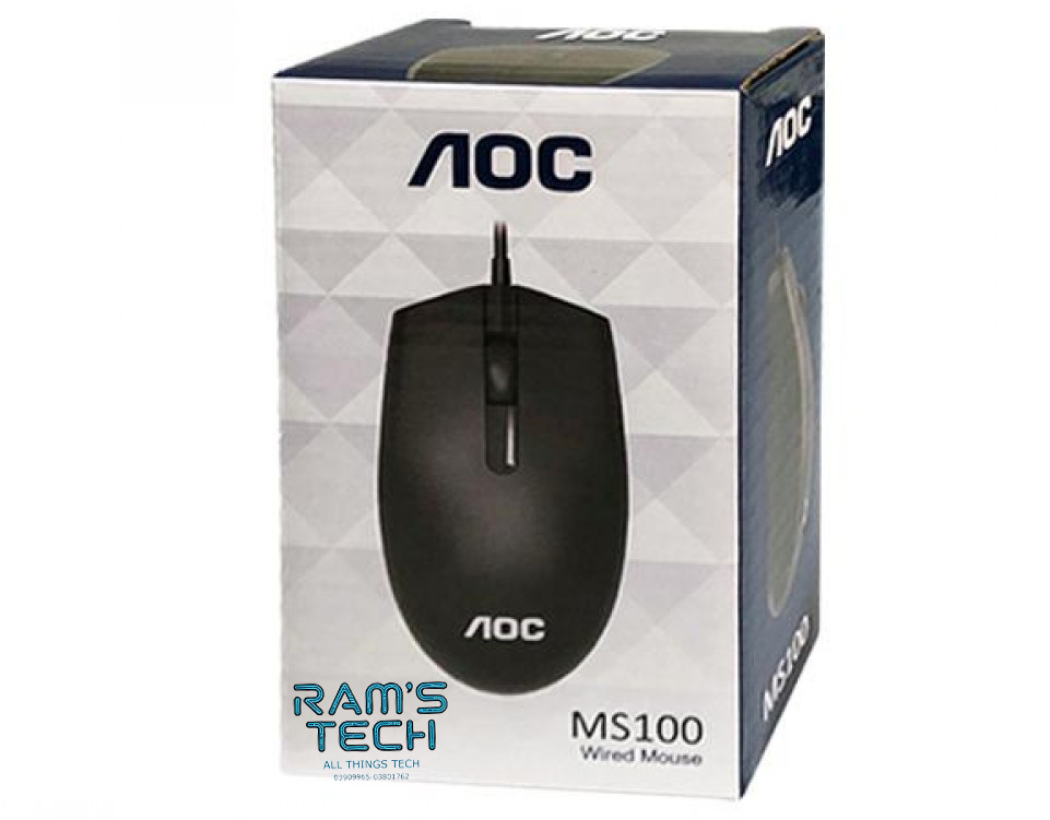 AOC Wired Optical Mouse MS100