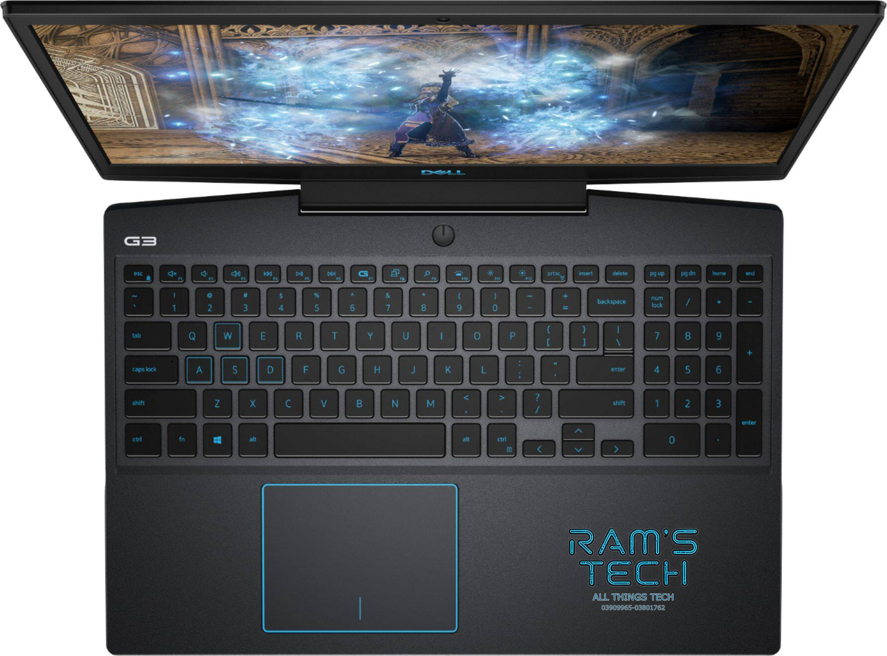  gaming dell G3 15 3590 Core i7-9750H, 16 Ram. SSD 512, NVidia GTX 1660 6GB