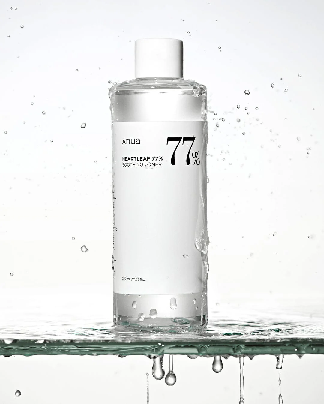 Anua Heartleaf 77 Soothing Toner I pH 5.5 Trouble Care, Calming , Refreshing, Hydrating, Purifying, Cruelty Free, Vegan,(250ml.)