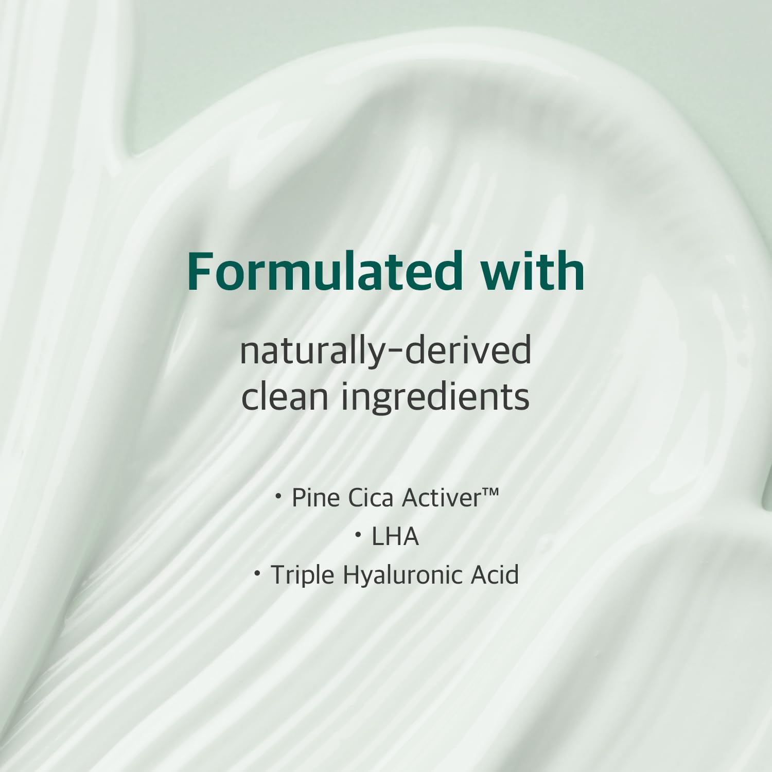 ROUND LAB Pine Calming Cica Cream (Unscented) | 5-CICA solution for hormonal breakouts, acne-prone skin and rosacea, Nourishing & moisturizing cream (1.69fl.oz)