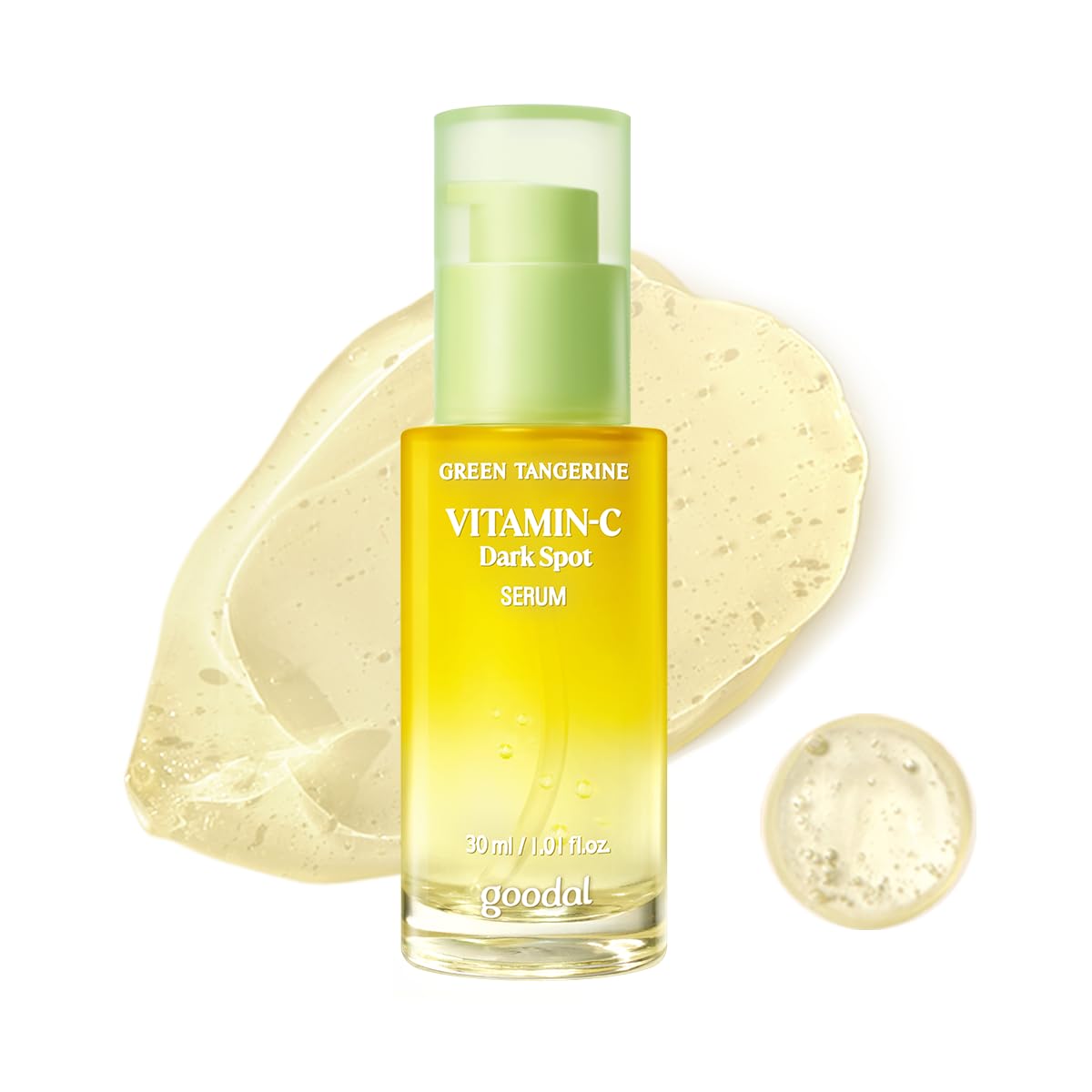 Goodal Green Tangerine VitaminC Serum for Sensitive Skin Anti-Aging, Acne Scars, Fine Lines, Hyperpigmentation,Dark Circles