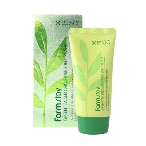 Farmstay green tea seed moisturizing sun cream